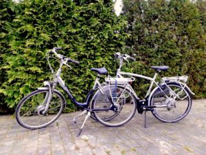 e-bikes van Tjongeroog